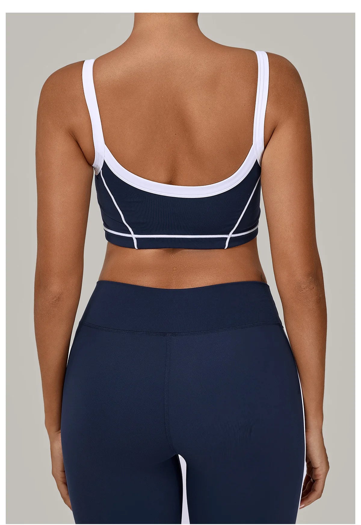 Patchwork Sports Bra Anti-Sweat Fitness Top Women Yoga Bra Shockproof Crop Top Push Up Sport Bra High Strength Gym Workout Top