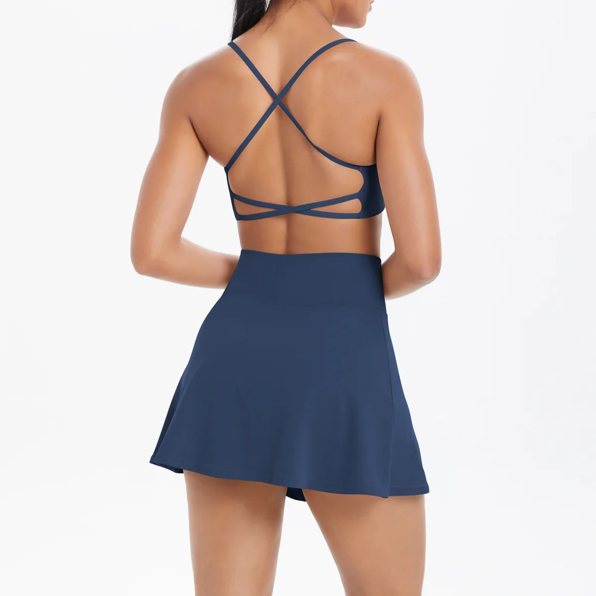Yoga Outfits Women Tracksuit Sport Bras Shorts Workout Set Women Yoga Clothes Fitness Yoga Short Skirt Gym Set Yoga Sets