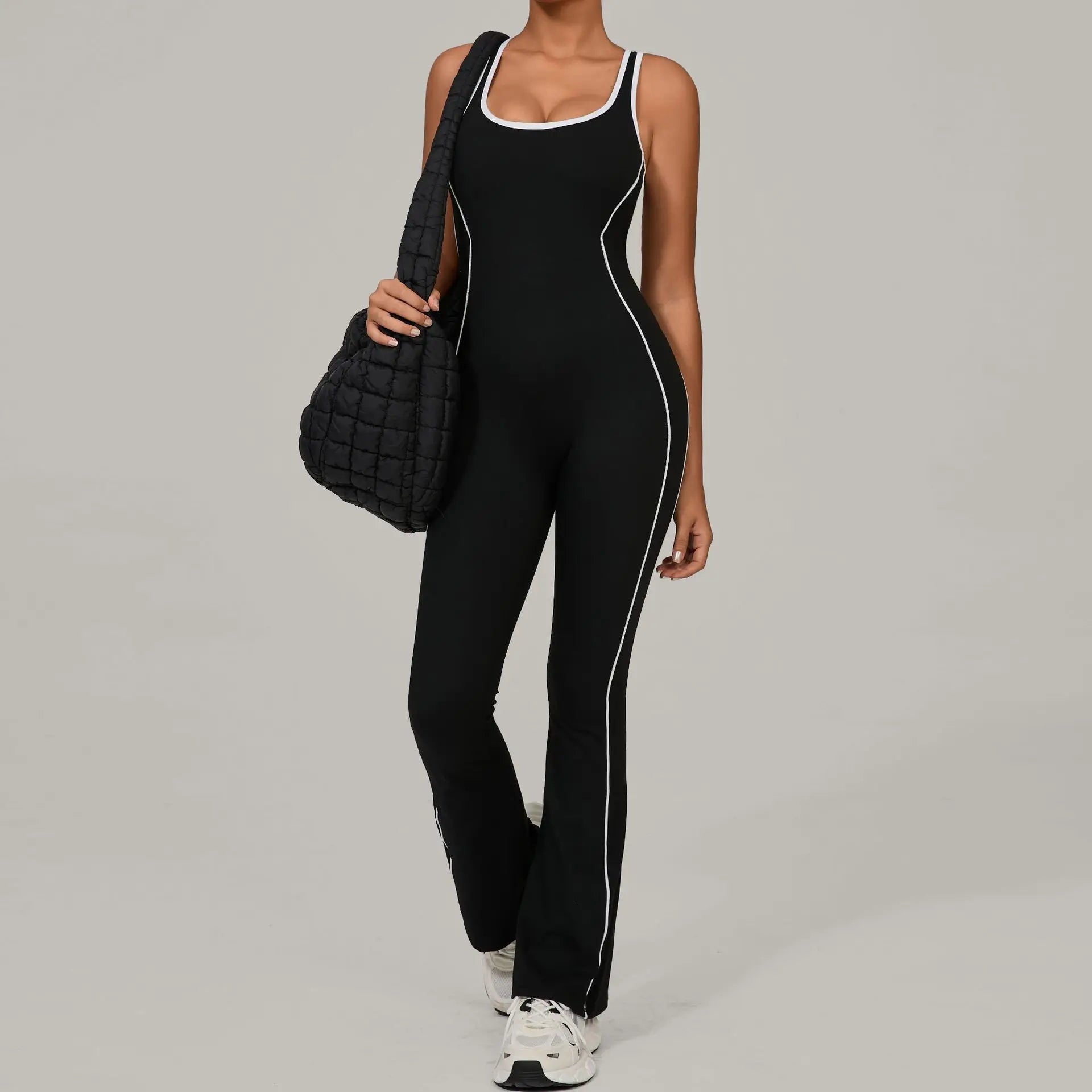 Gym Jumpsuit Women's Rompers Fitness Suit Running Sports Overalls for Woman Tracksuit Yoga Clothing Scrunch Workout Sportswear