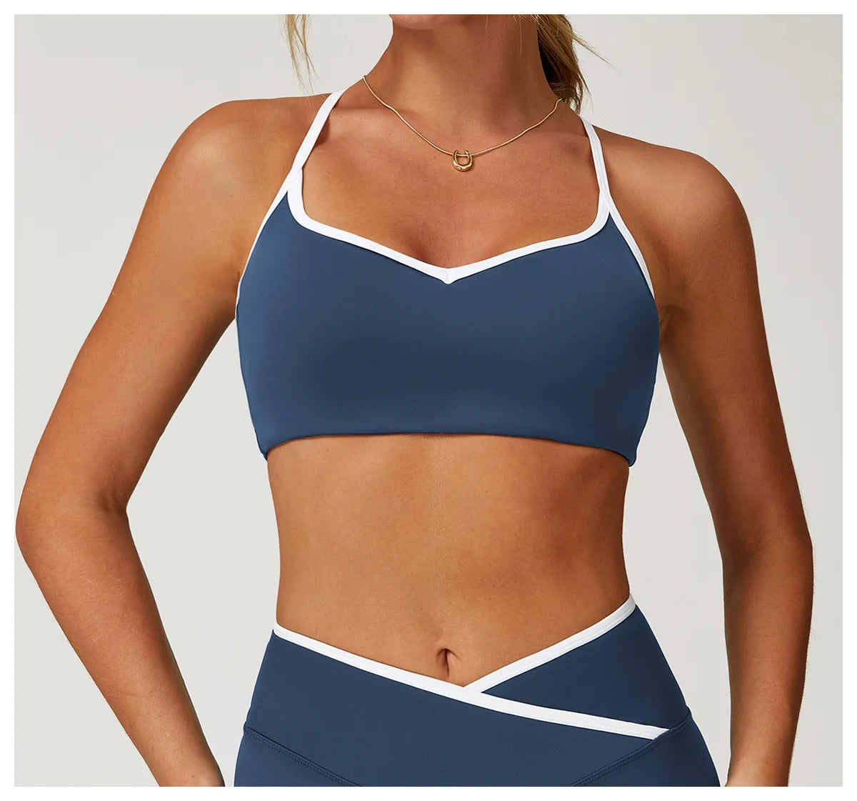 Gym Underwear Women's Sport Bra Sports Bra Anti-sweat Breathable Yoga Bra Shockproof Crop Top Fitness Top Push Up Workout Tops