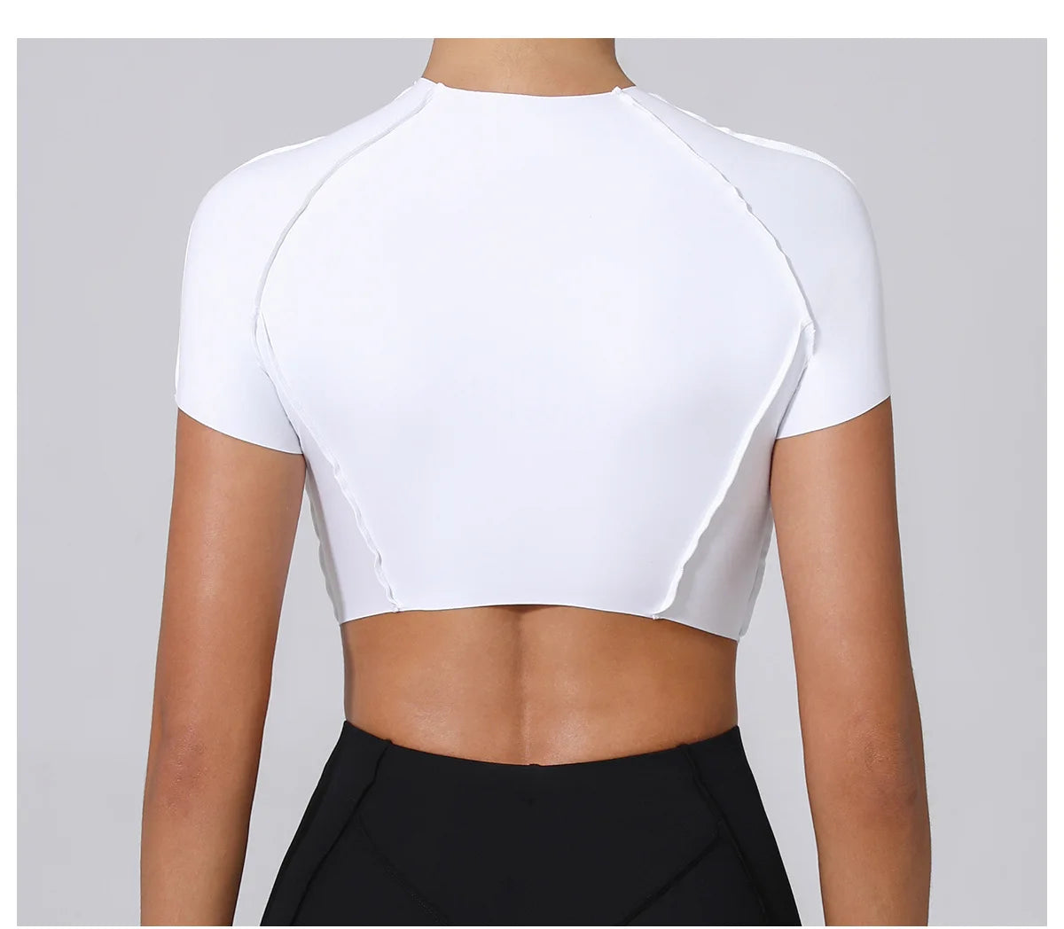 Women Yoga Top Line Sport T Shirts Fitness Clothes Short Sleeve Push Up Yoga Shirt Gym Top Running Active Wear Workout Sport Top