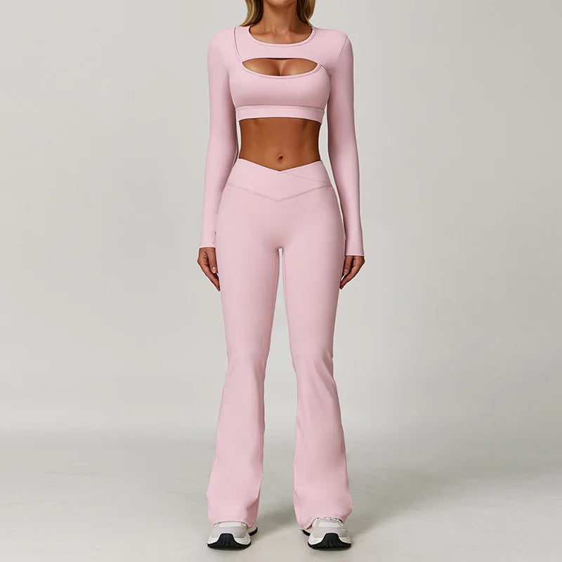 Sportswear Yoga Set 2PCS Gym Clothes Workout Outfits Yoga Suits For Women Tracksuits Fitness Set Sports Bra Running Gym Leggings