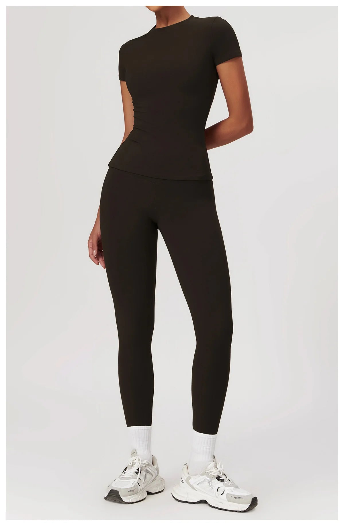 Yoga Shirts Women Top Quick Dry Running Tops Tights Push Up Workout Gym Clothe Female Short Sleeve Fitness Sports T-Shirts