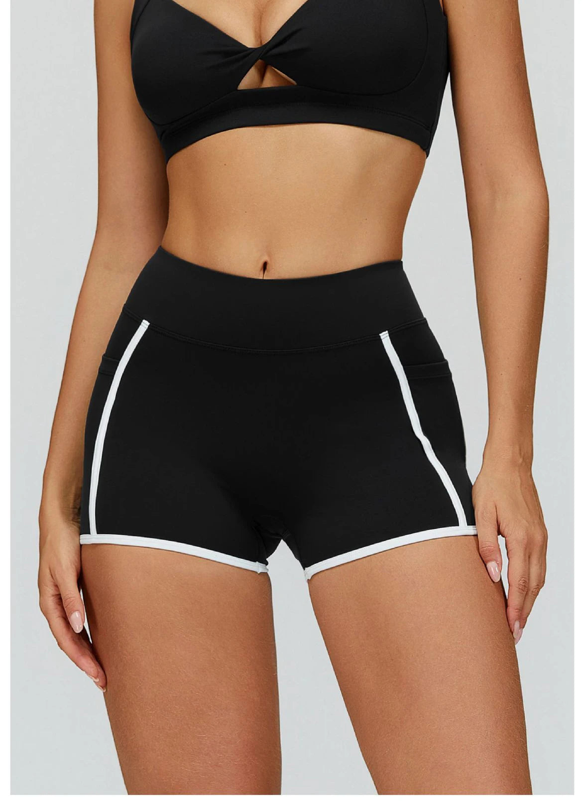 Yoga Shorts Women Impact Sports Shorts Tights Gym Workout Shorts High Waist Push Up Running Fitness Sports Shorts Cycling Shorts