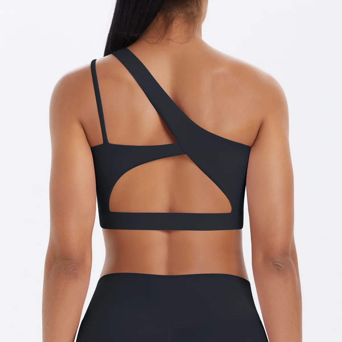 Sports Bra Women Push Up Fitness Bras One Shoulder Underwear Shockproof Yoga Bra Workout Bra Yoga Running Bra Sexy Vest