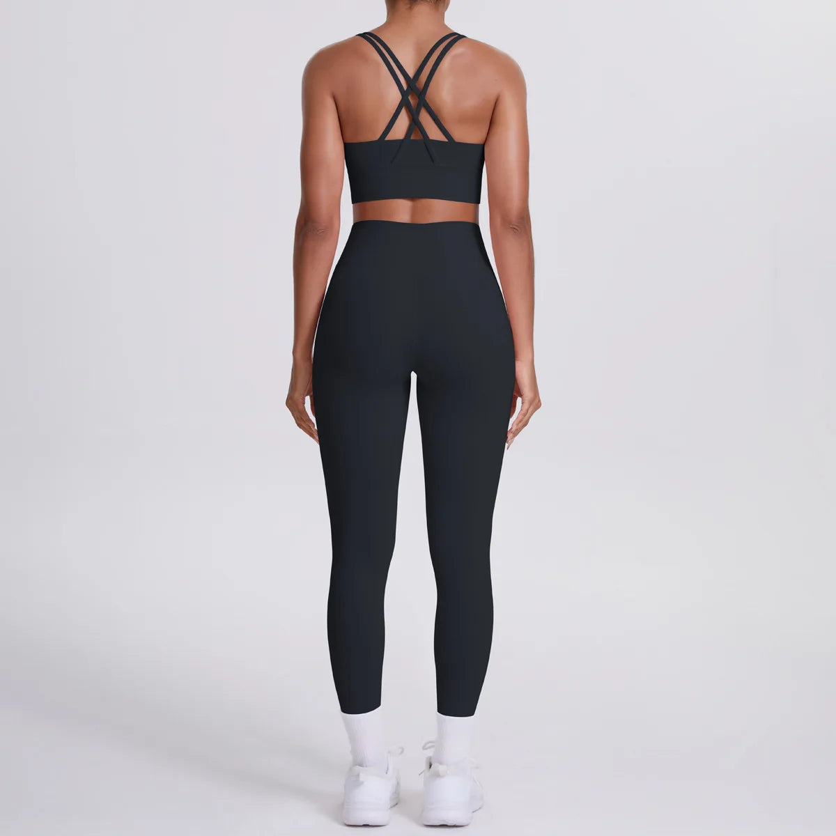 JJUREN Seamless Yoga Suit Women Tracksuit Sports Bra High Waist Leggings Yoga Outfit Gym Set Fitness Workout Clothes Sportswear