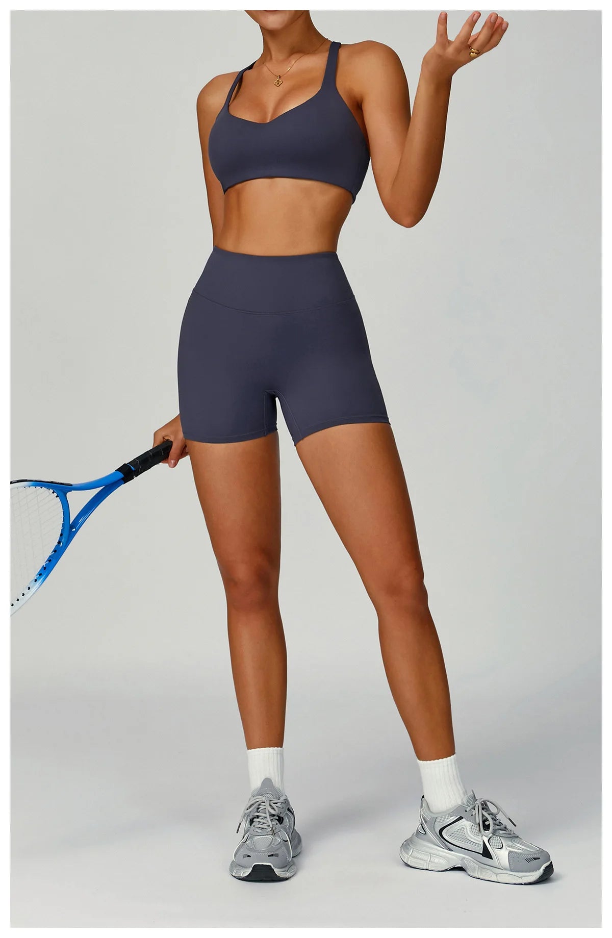 Impact Shorts High Waist Yoga Shorts Women Fitness Shorts Running Cycling Shorts Breathable Sports Leggings Workout Gym Shorts