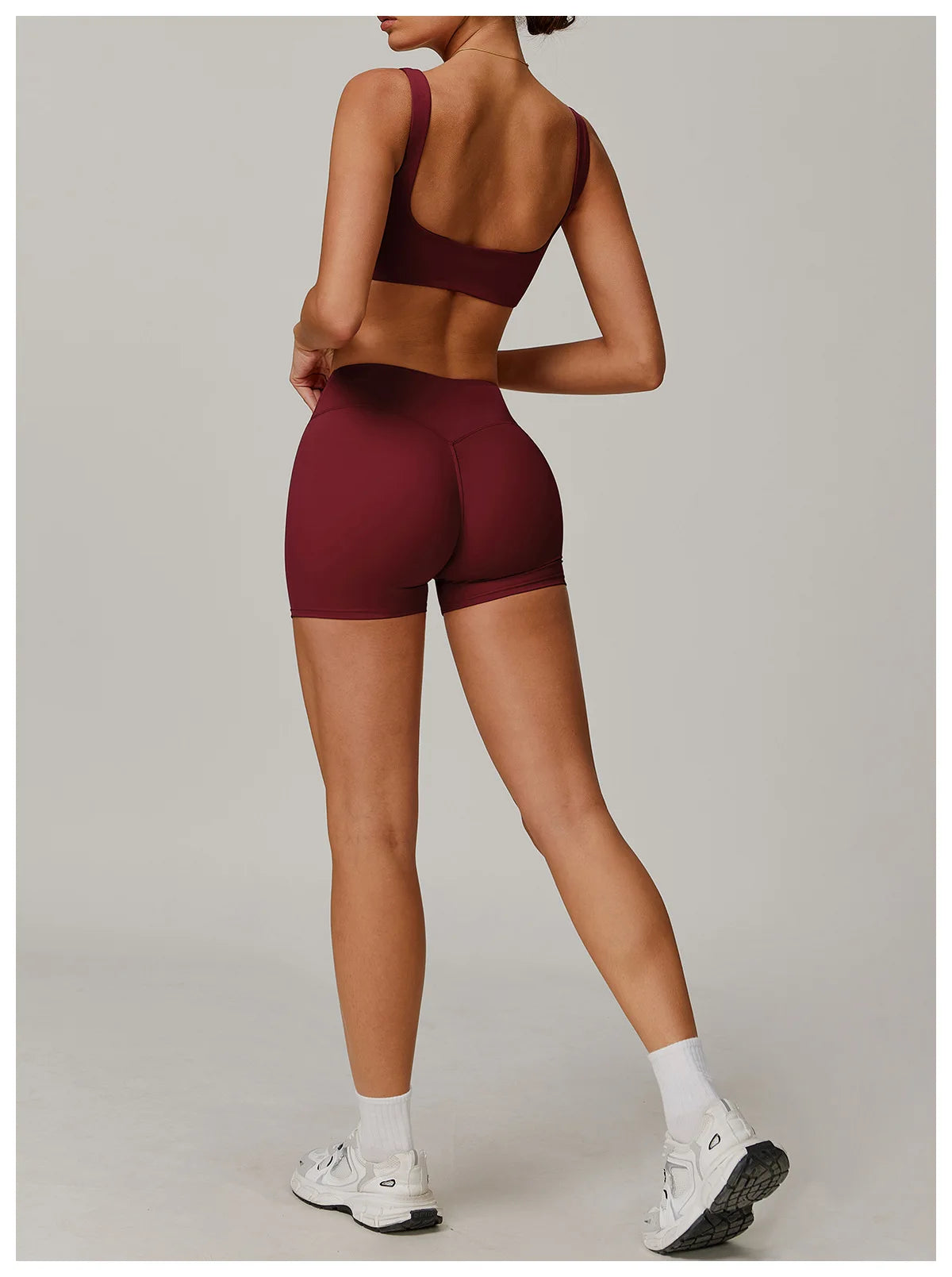 2 Pieces Yoga Set Workout Sets Women Tracksuit Gym Push Up Fitness Running Workout Clothes Sport Bra Leggings Suit Activewear
