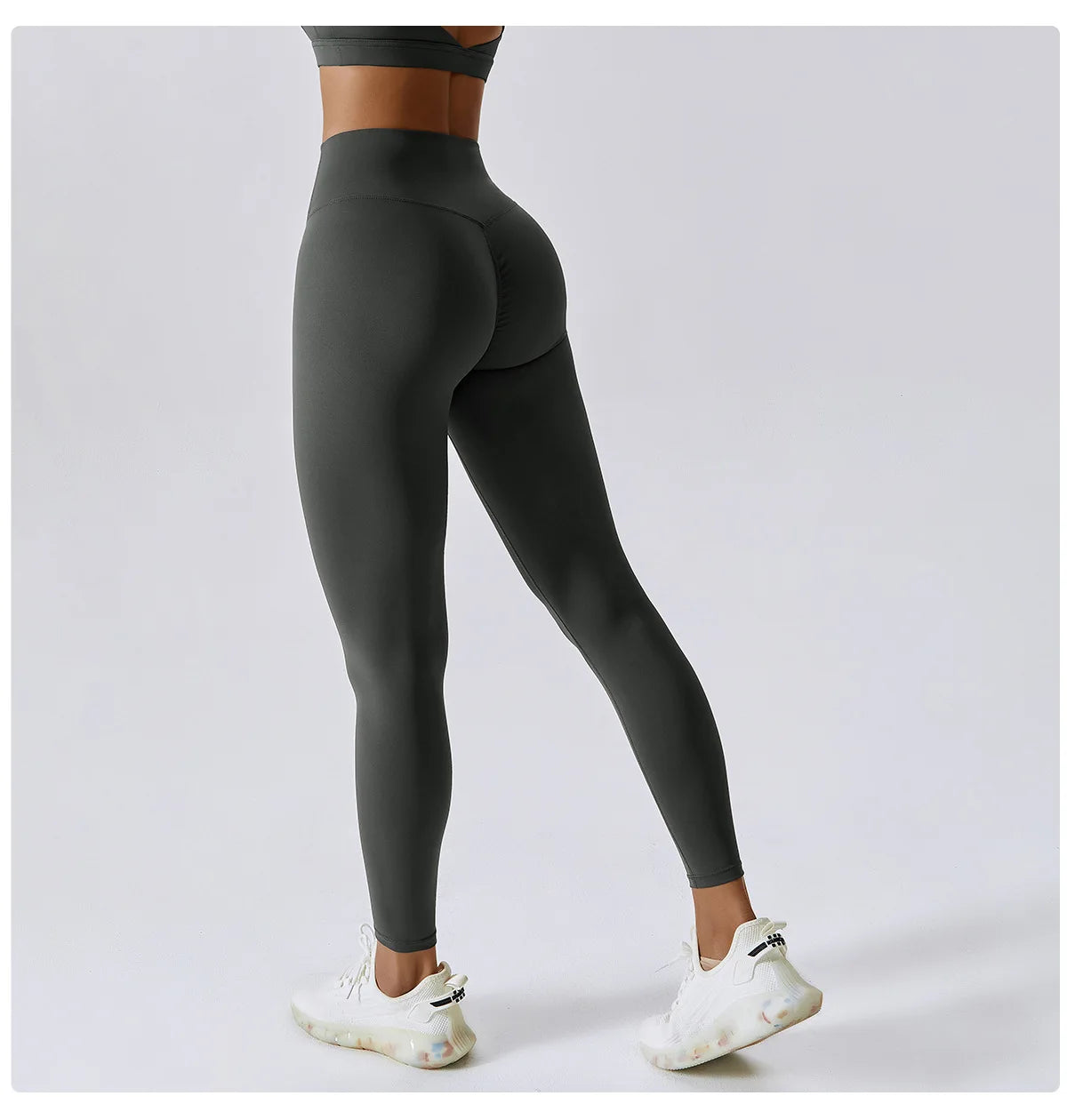 High Waist Yoga Leggings Women Push Up Tights Impact Sport Leggings Fitness Running Hip Lift Yoga Pants Workout Gym Leggings