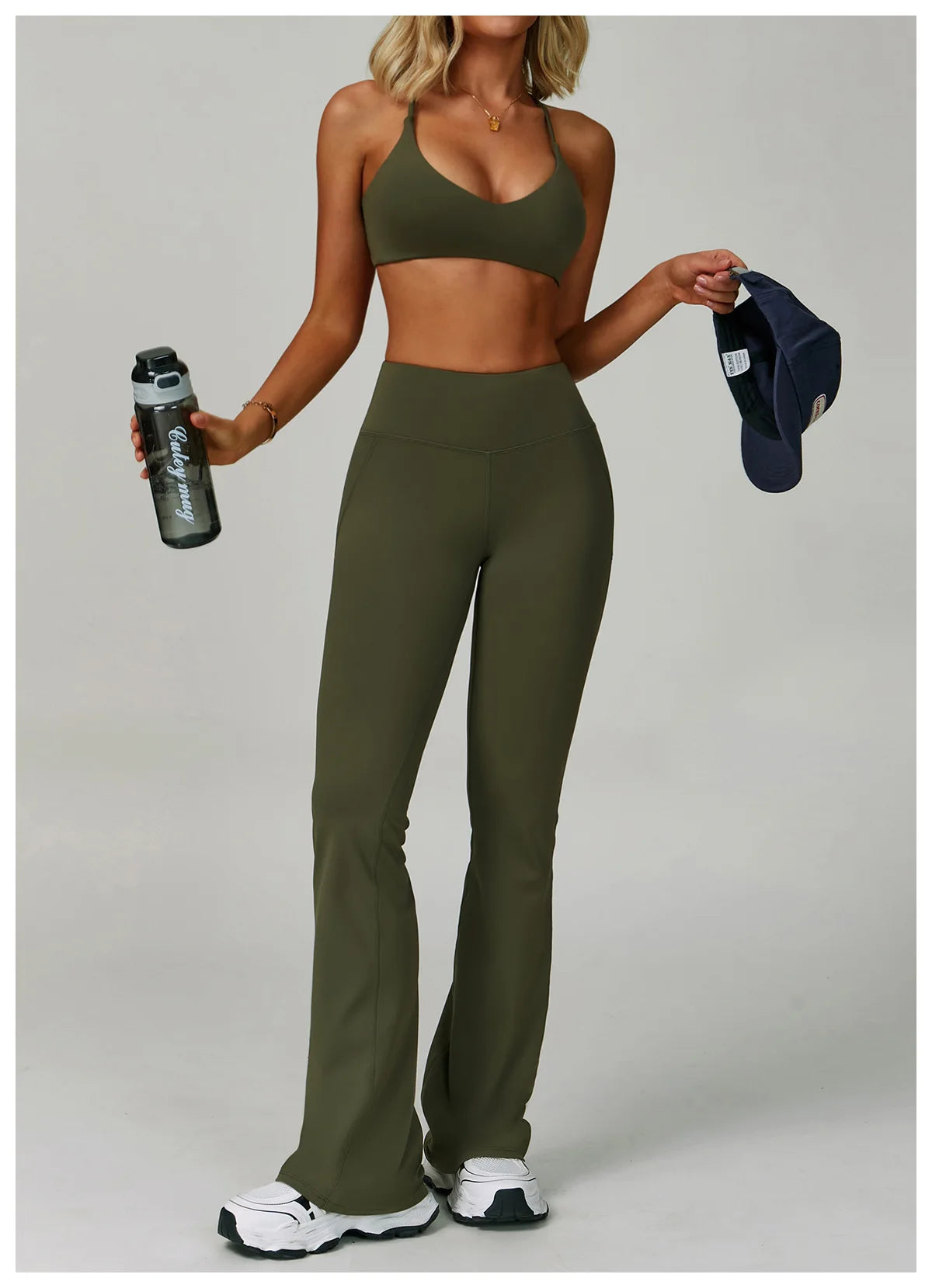 High Waist Bell-bottoms Women Yoga Wide Leg Pants Leggings Push Up Sport Legging Fitness Running Hip Lift Yoga Pants Gym Legging