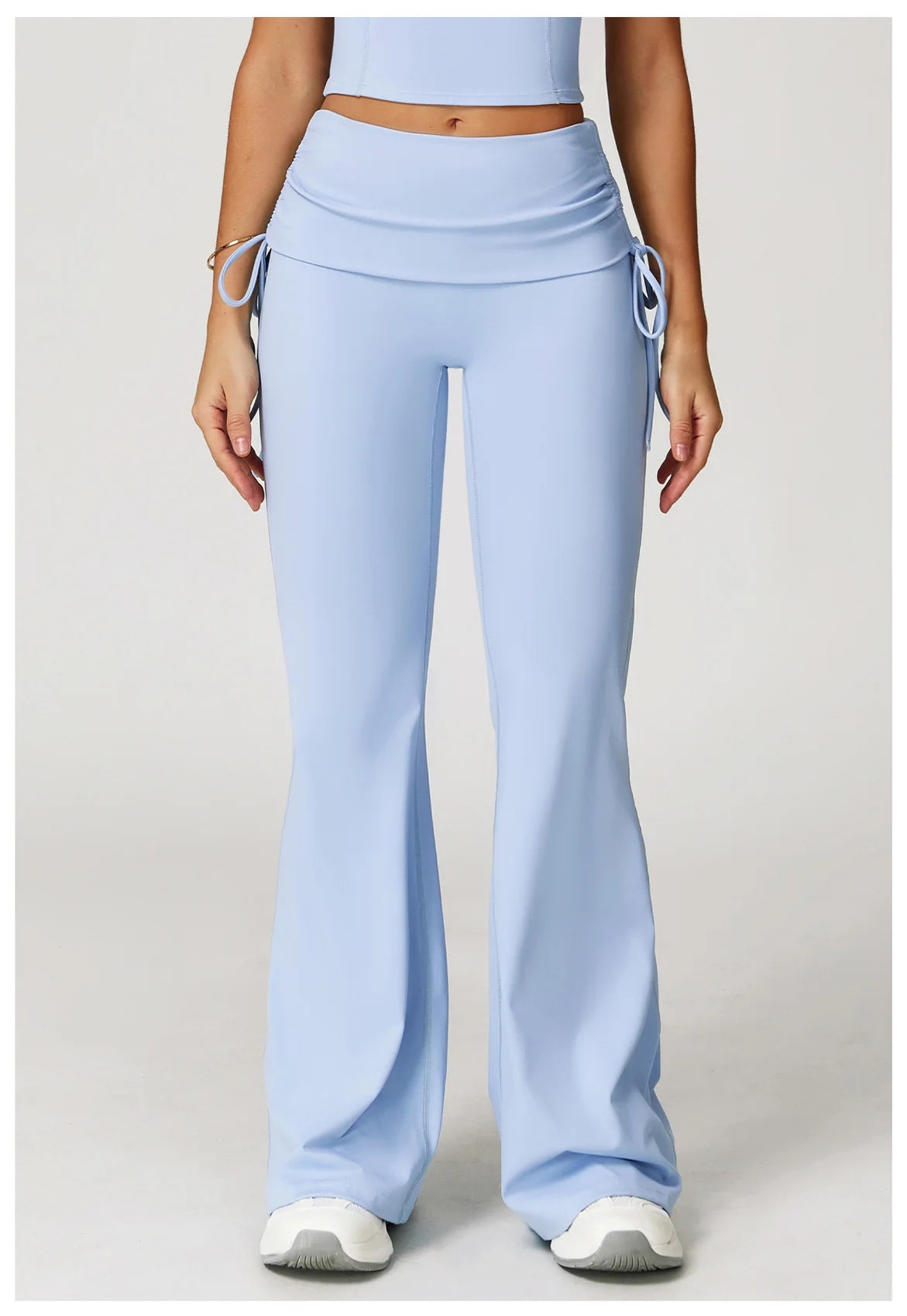 Yoga Bell-bottoms Gym Leggings Women Wide Leg Pants High Waist Booty Lifting Leggings Pants Women Sports Clothing Fitness Wear