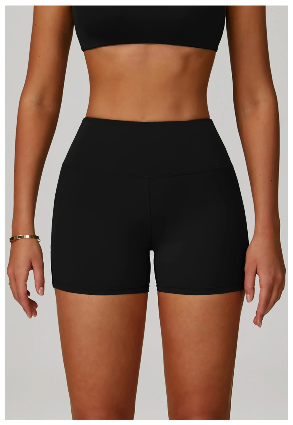 Impact Shorts Women Yoga Shorts High Waist Workout Lift Peach Butt Fitness Tight Gym Running Body Shaper Pants Casual Sportswear