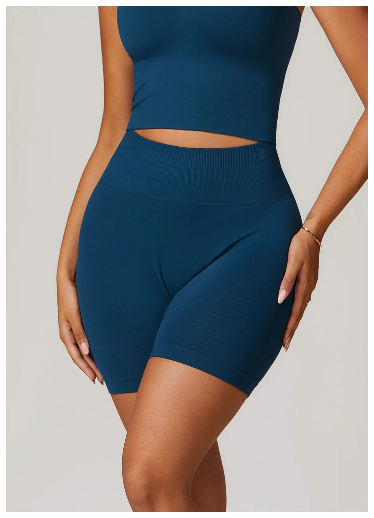 Seamless Yoga Shorts Women High Waist Workout Shorts Lift Butt Fitness Pants Sportswear Fitness Push Up Yoga Gym Running Short