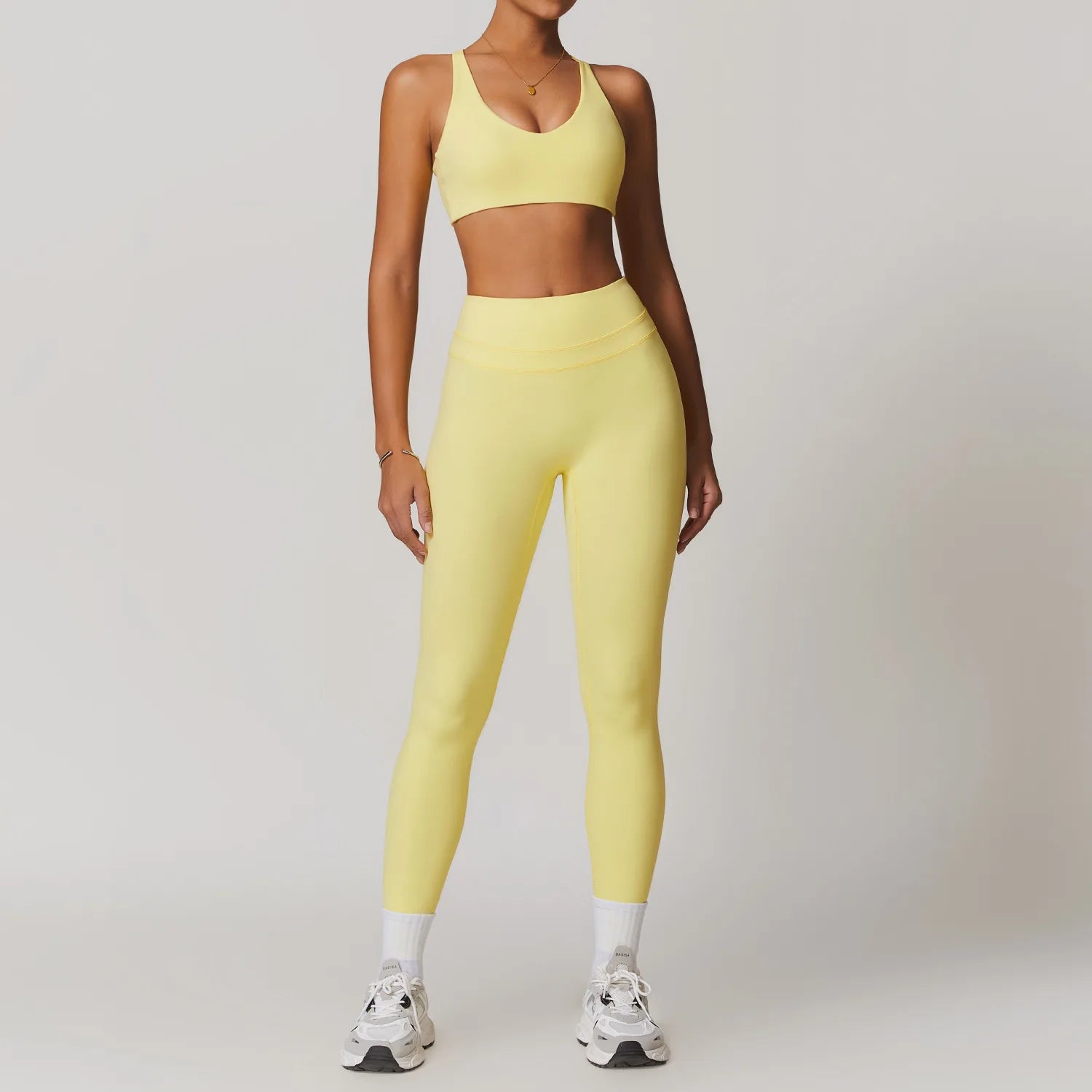 Yoga Suit 2PCS Sports Set Women Quick-Drying Gym Set Women Tracksuit Running Workout Short Sleeves Sports Yoga Clothing