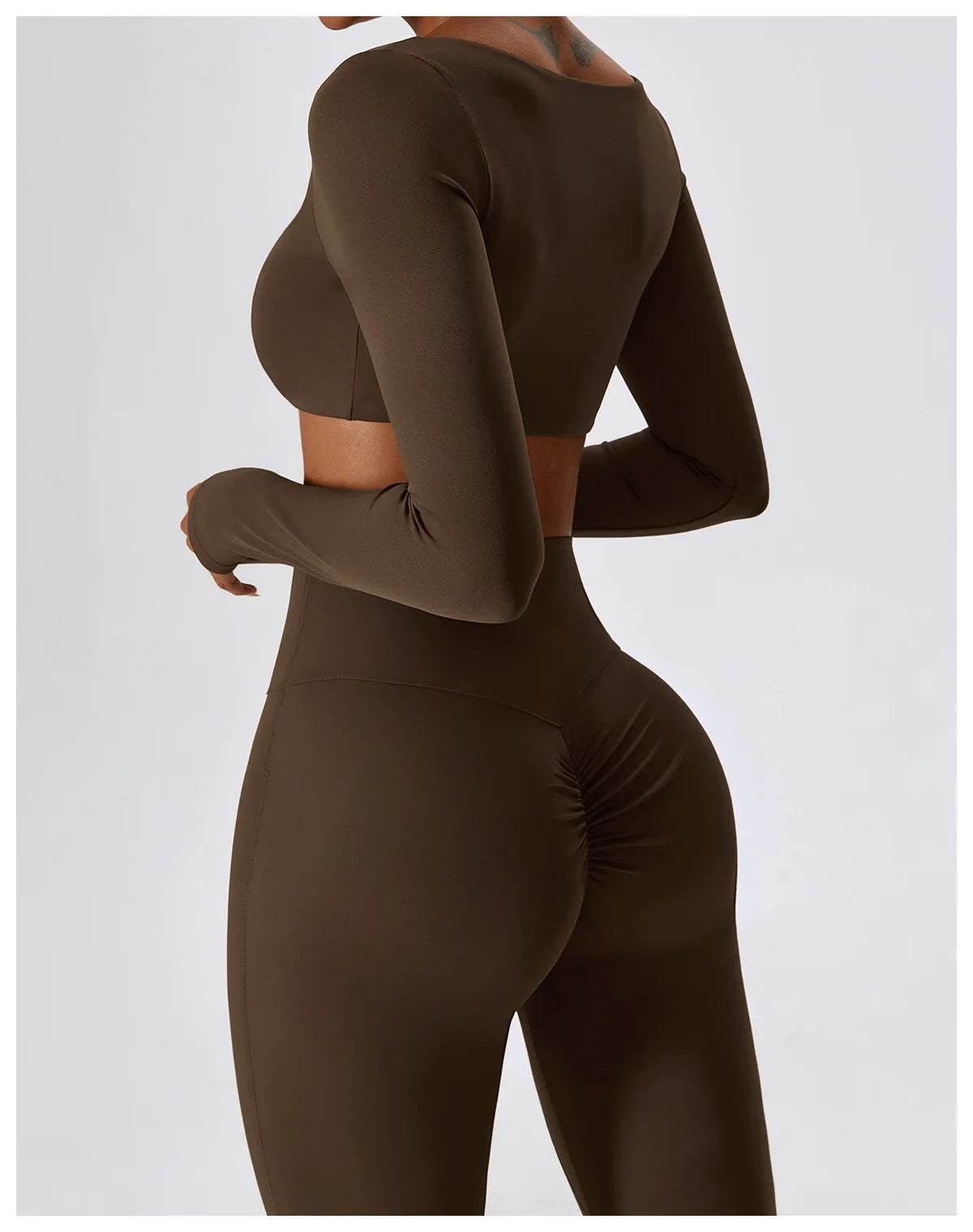 Women Tracksuit Gym Yoga Suit 2PCS Tight Fitting Sports Set Workout Breathable T Shirts Bra Tank Top Loose Bell-bottoms Leggings