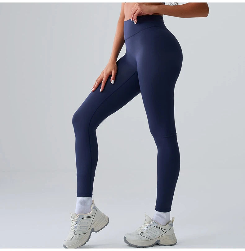 Women Yoga Leggings Fitness Leggings Running Cycling Pants Breathable Sports Leggings High Waist Leggings Workout Gym Clothing