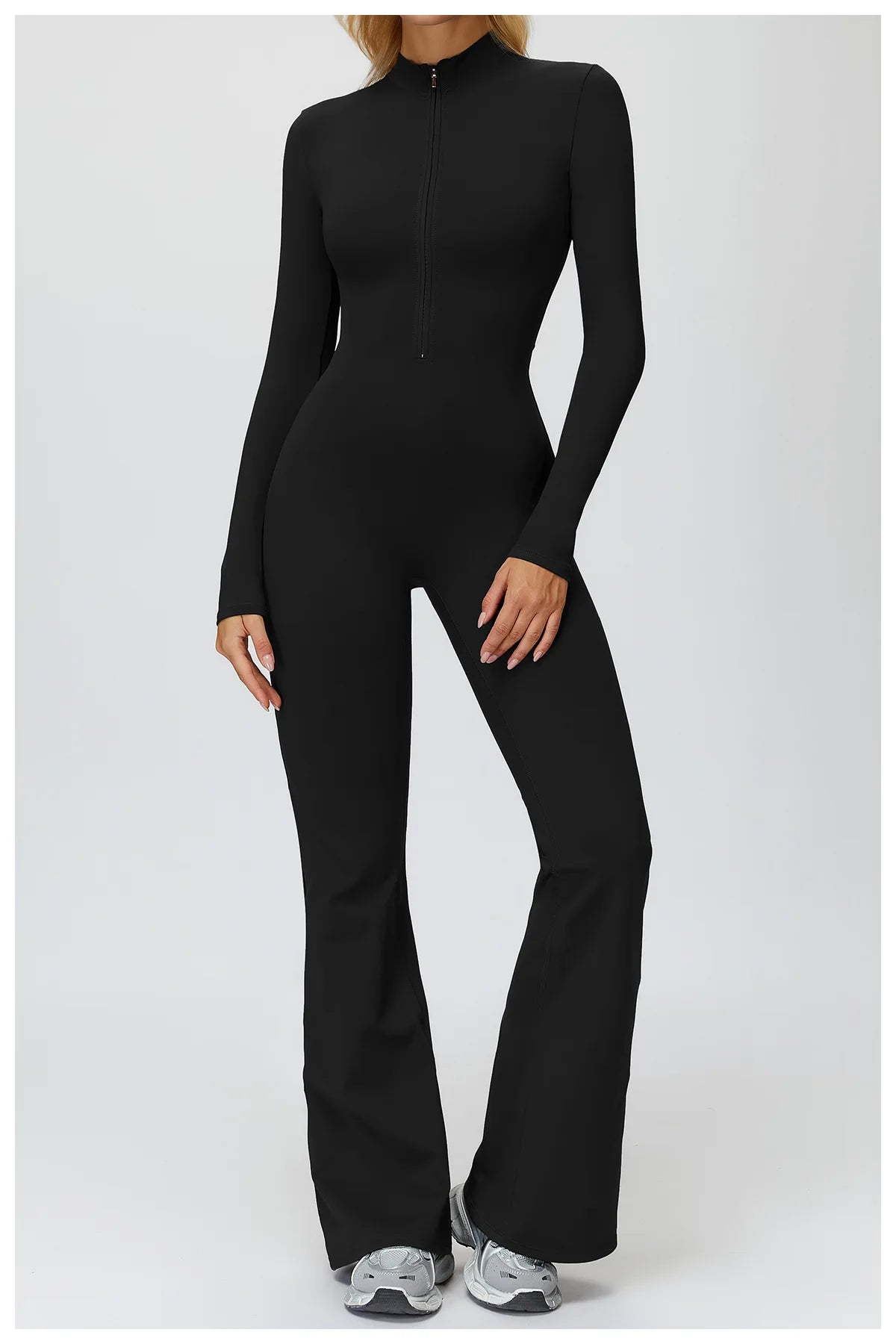 Winter Yoga Suit Gym Set Women Tracksuit Thicken Sportswear Zipper Fitness Long Sleeved Sports Jumpsuit Push Up Workout Clothes