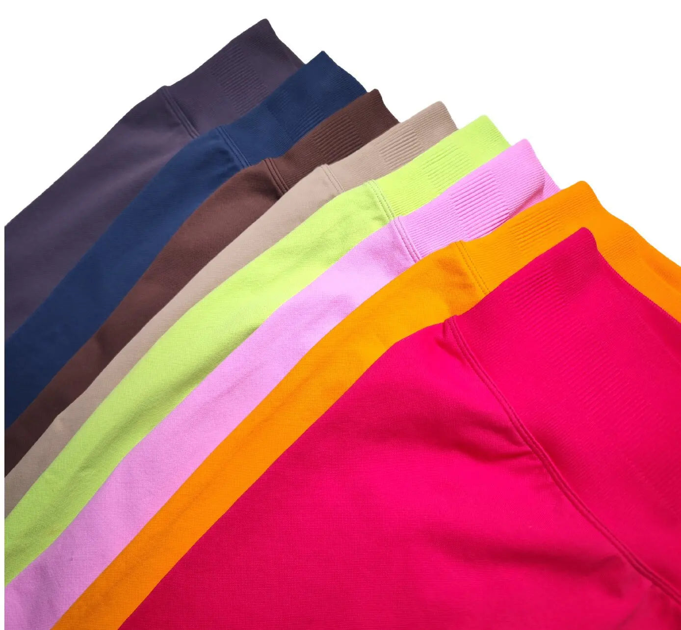 Ribbed Shorts for Women Yoga Shorts Push Up Booty Workout Gym Shorts Fitness High Waist Sports Short Seamless Women Clothing