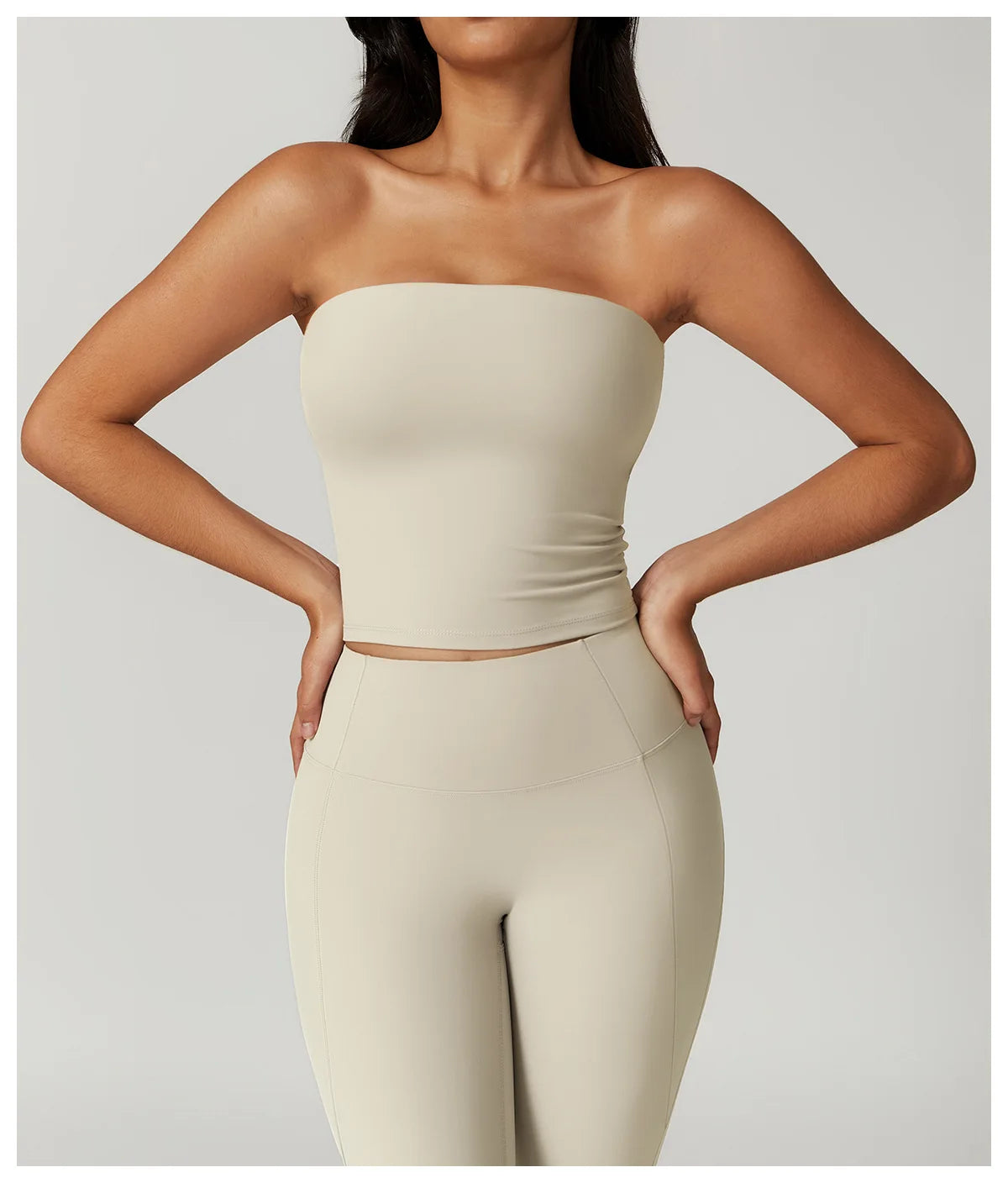 New Strapless Yoga Vest for Women Sexy Beautiful Back Sports Bra Shock Resistant Quick Drying Fitness Top for Women Underwear
