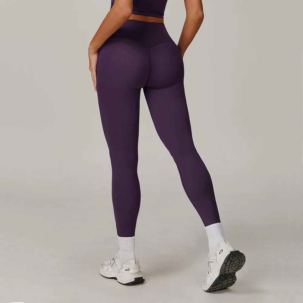Yoga Leggings Women Hips Lifting Gym Leggings Sport Pants High Waist Fitness Leggings Bubble Butt Workout Tights Running Pants