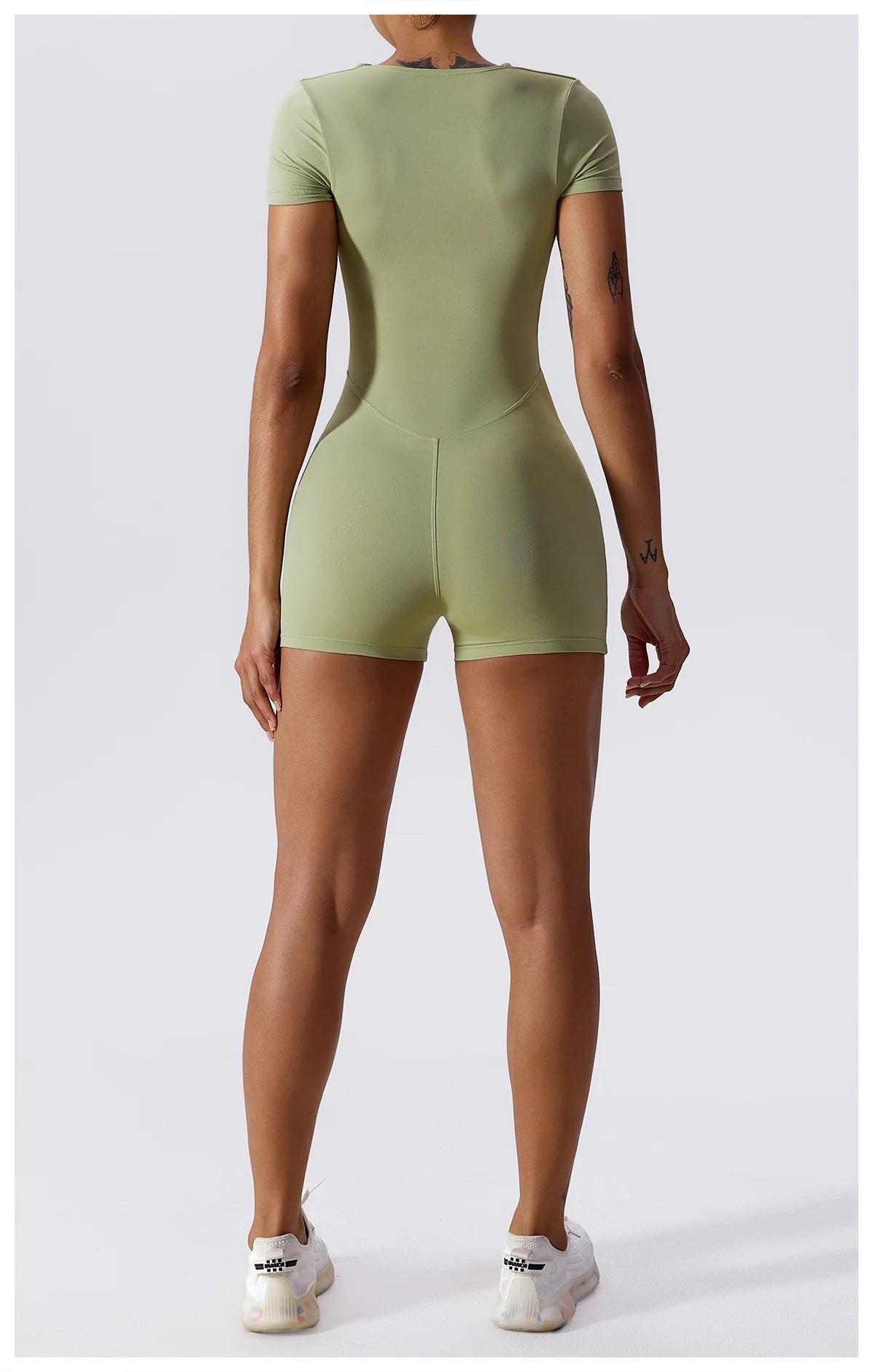 Yoga Set Women Jumpsuits Short One Piece Sports Suit Short Sleeve Gym Clothes Push Up Training Fitness Yoga Bodysuit Sportswear