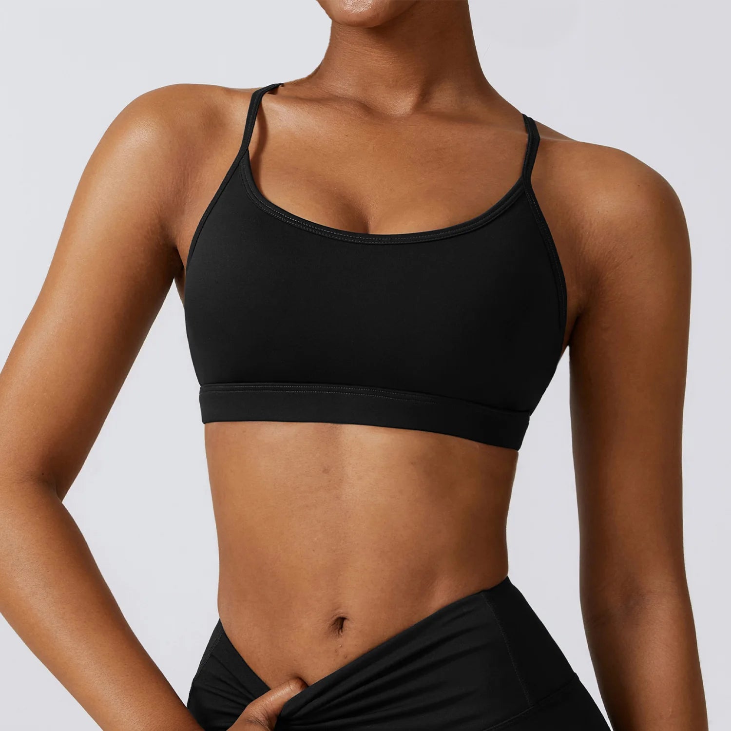 Women Workout Sports Underwear High Support Sports Top Push Up Yoga Bra Gym Crop Top Fitness Bra Running Brassiere Sportswear
