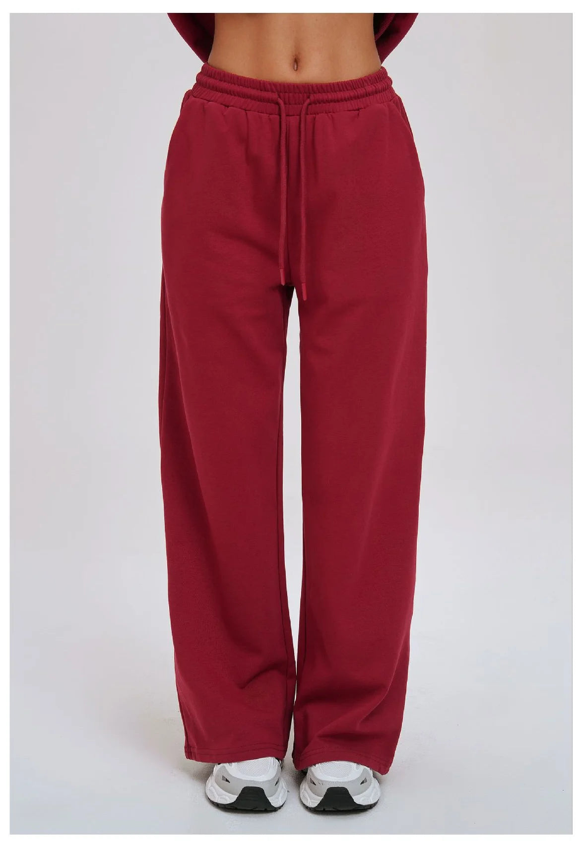 Yoga Pants Women's Gym Workout Pants Loose Wide Leg Casual Straight Leg Pants Outdoor Cycling And Running Sports Pants