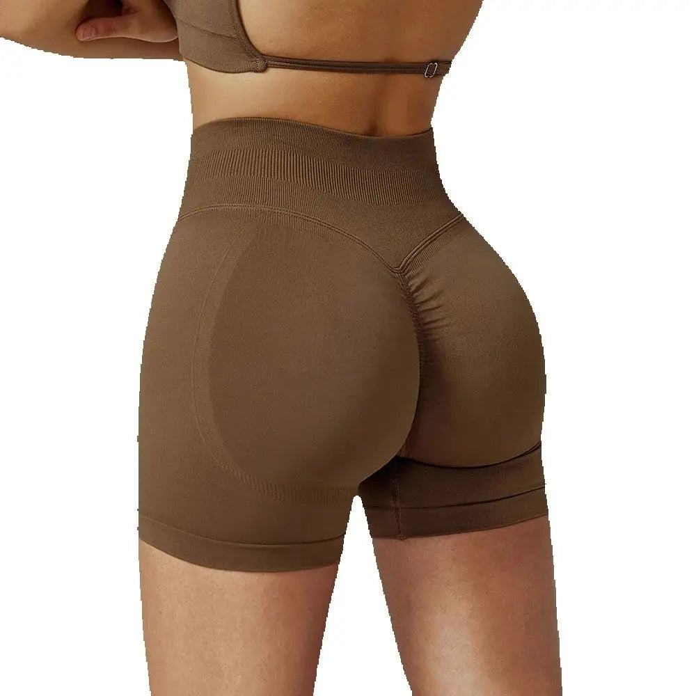 Seamless Running Impact Sports Shorts Women Buttock Lift Gym Leggings Women Cycling Slim Workout Shorts High Waist Yoga Shorts
