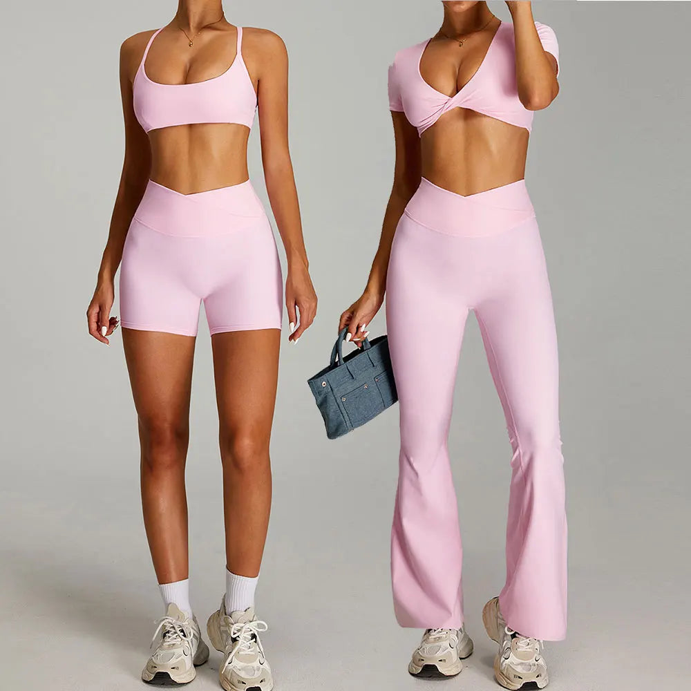 2 Pieces Sportswear Women Yoga Set Gym Clothes Sportswear Yoga Suits Fitness Set Tracksuits Sports Bra Gym Outfits Leggings