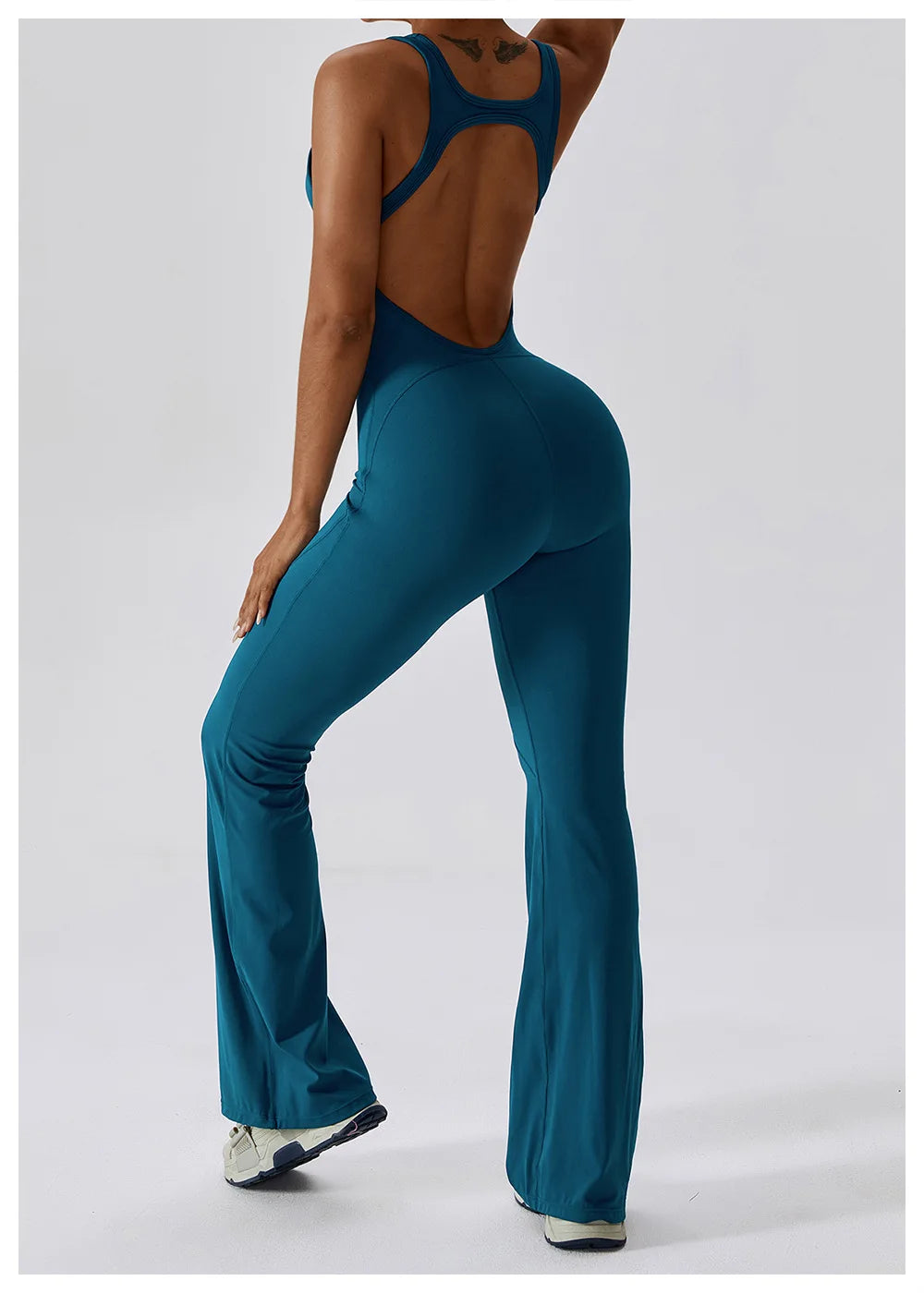 Women Training Yoga Suit Sportswear Gym Set Women 1 Pcs Sports Jumpsuit Fitness Rompers Stretch Female Push Up Workout Bodysuits