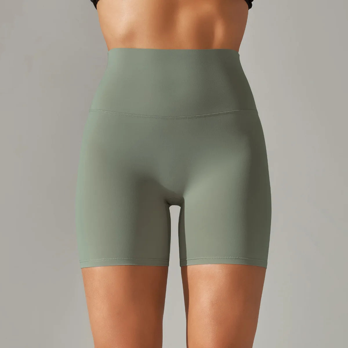 Seamless Yoga Shorts Women Fitness Shorts Running Cycling Shorts Breathable Sports Leggings High Waist Summer Workout Gym Shorts