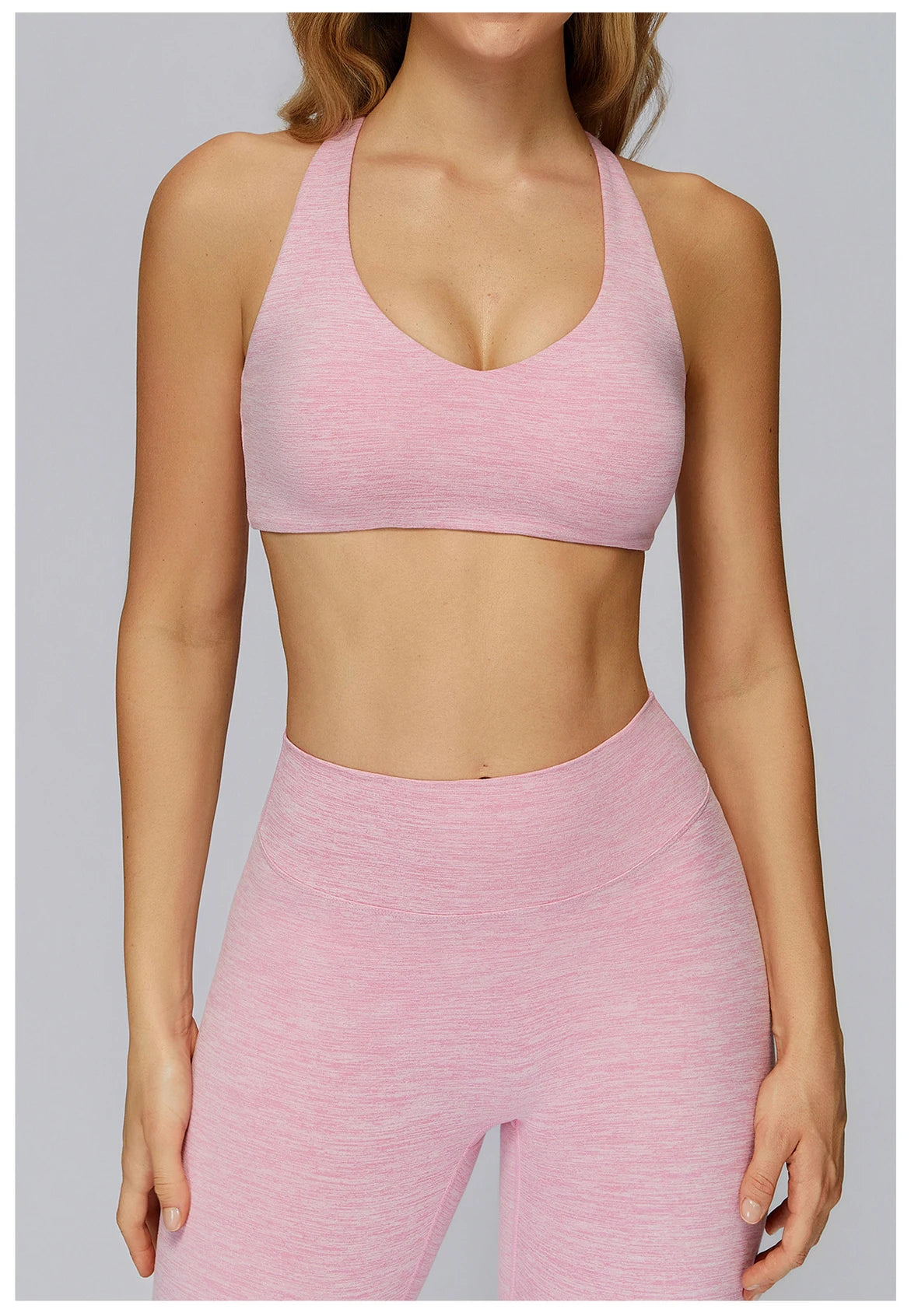 Quick Dry Sports Bra Women Underwear Female Running Gym Bra Push Up Tight Casual Yoga Top V-Neck Bra With Removable Padding Bras