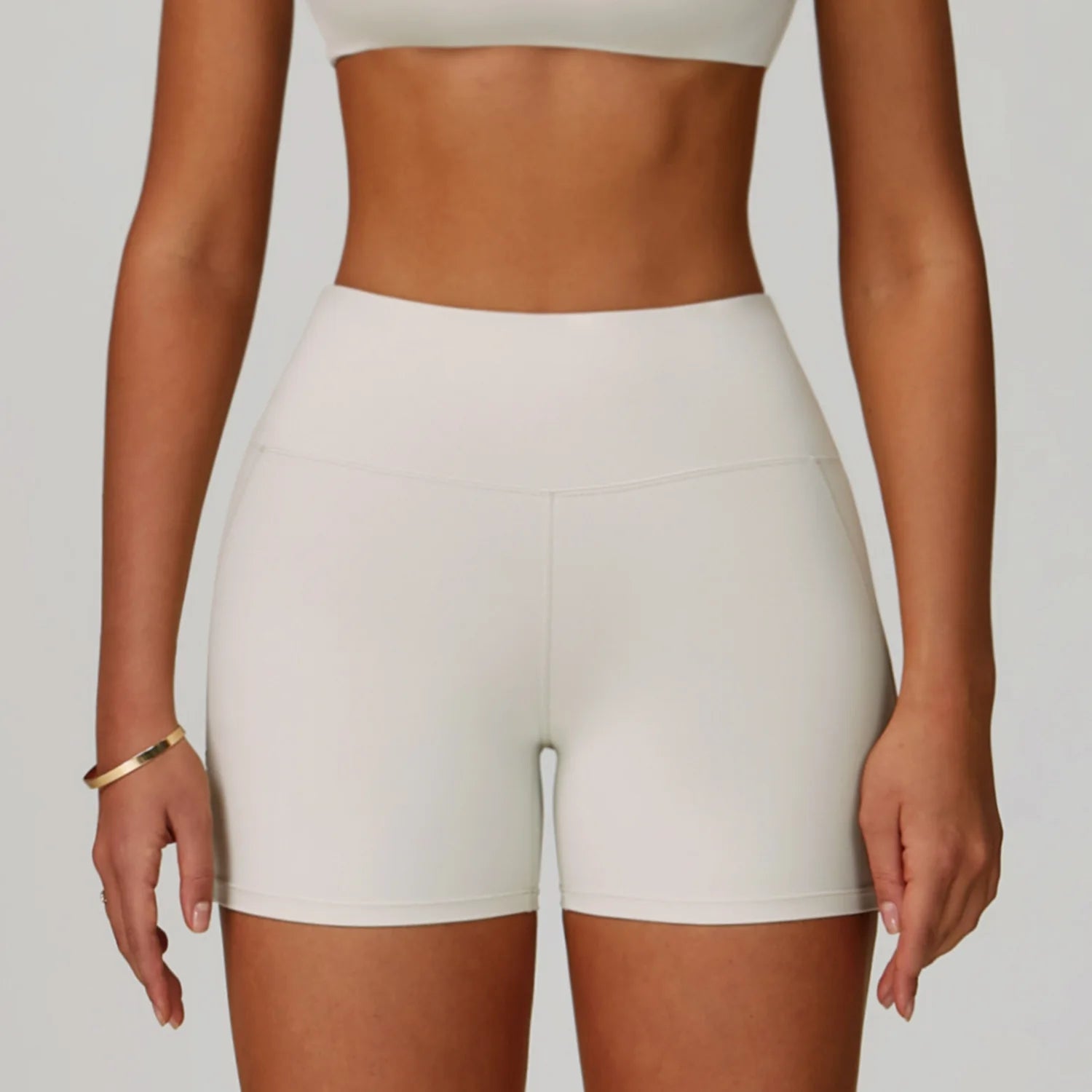 Impact Shorts Women Yoga Shorts High Waist Workout Lift Peach Butt Fitness Tight Gym Running Body Shaper Pants Casual Sportswear