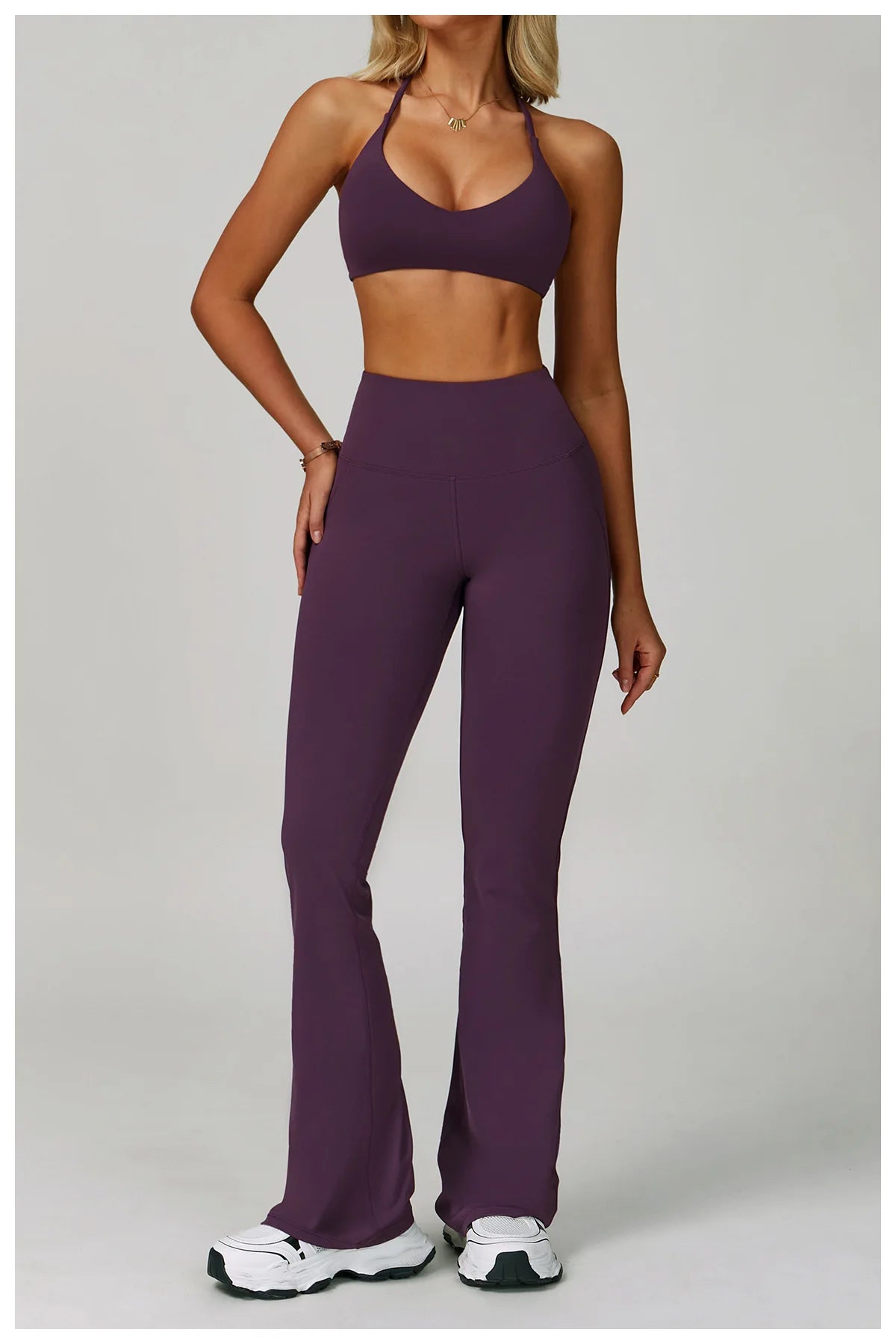 High Waist Bell-bottoms Women Yoga Wide Leg Pants Leggings Push Up Sport Legging Fitness Running Hip Lift Yoga Pants Gym Legging