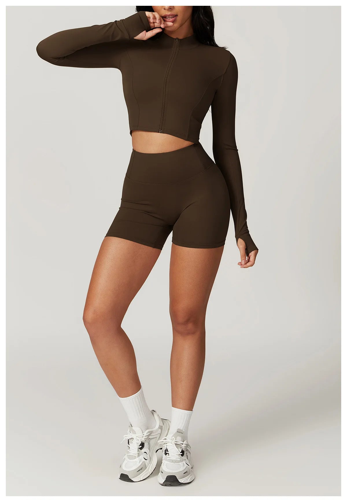 Women's Sports Yoga Shorts High Waist Hip Lift Fitness Running Cycling Quick Dry Breathable Yoga Women's Impact Yoga Shorts